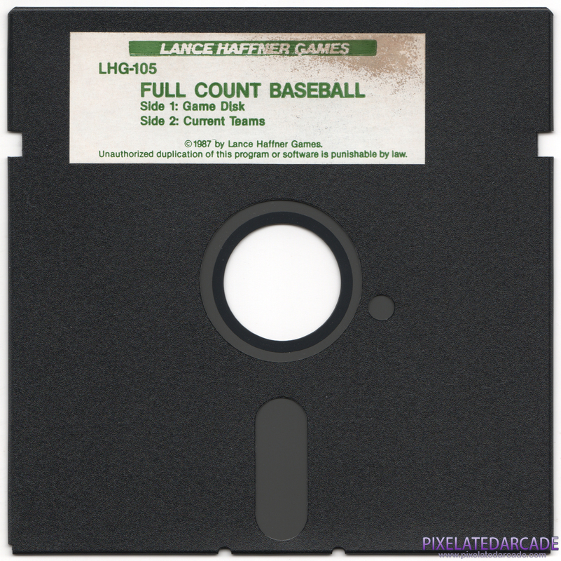 Full Count Baseball Cover Art: Disk 1 of 2 Full Count Baseball Cover Art: Disk 1 of 2