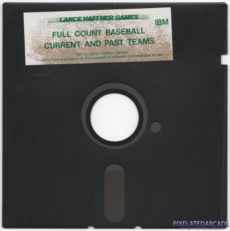 Full Count Baseball Cover Art: Disk 2 of 2 Full Count Baseball Cover Art: Disk 2 of 2