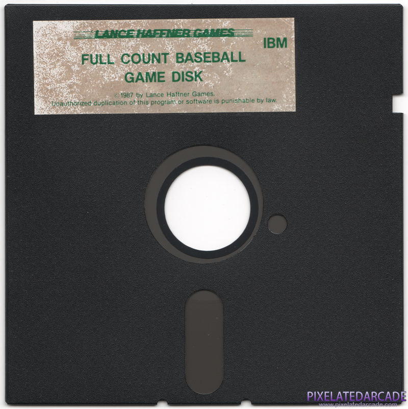 Full Count Baseball Cover Art: Disk 1 of 2