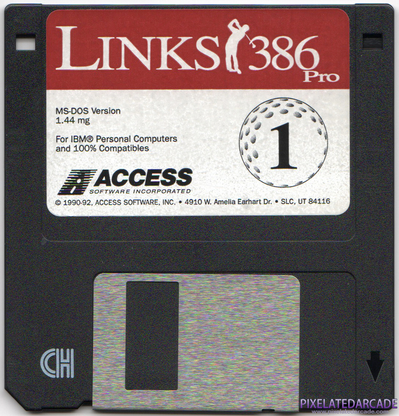 Links 386 Pro Cover Art: Links 386 Pro Cover Art: