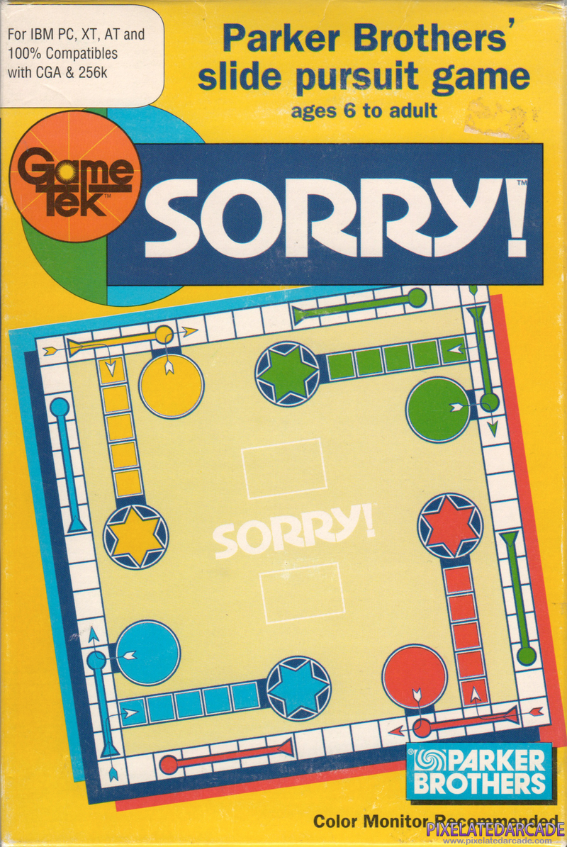 Sorry! Cover Art: Sorry! Cover Art: