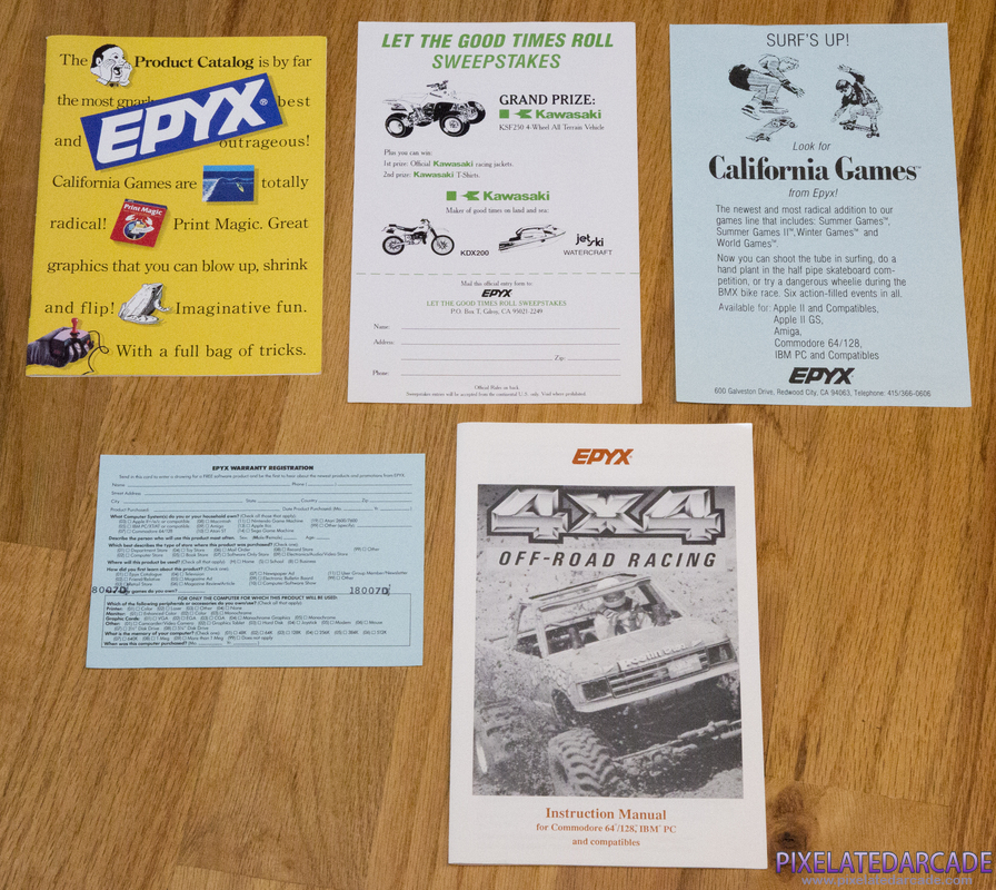 4x4 Off-Road Racing Cover Art: 