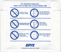 Disk Sleeve - Back