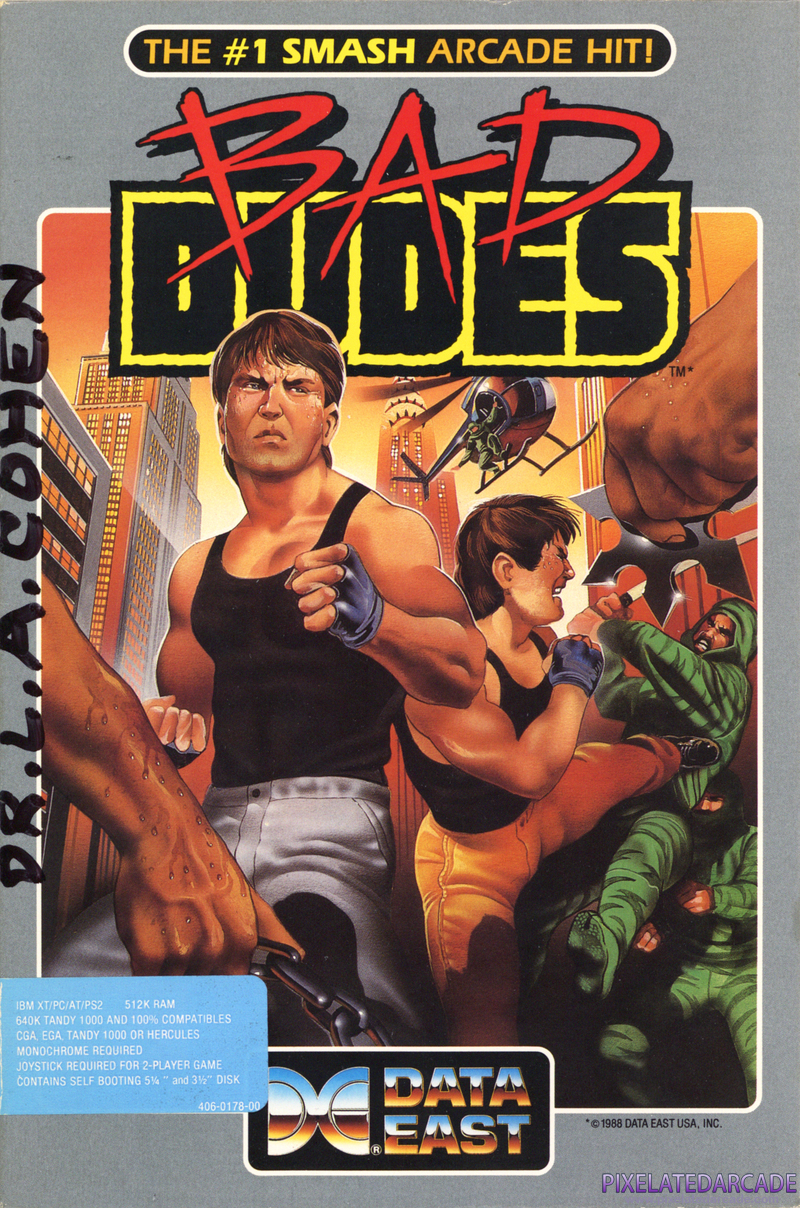 Bad Dudes vs. Dragon Ninja Cover Art: Bad Dudes vs. Dragon Ninja Cover Art: