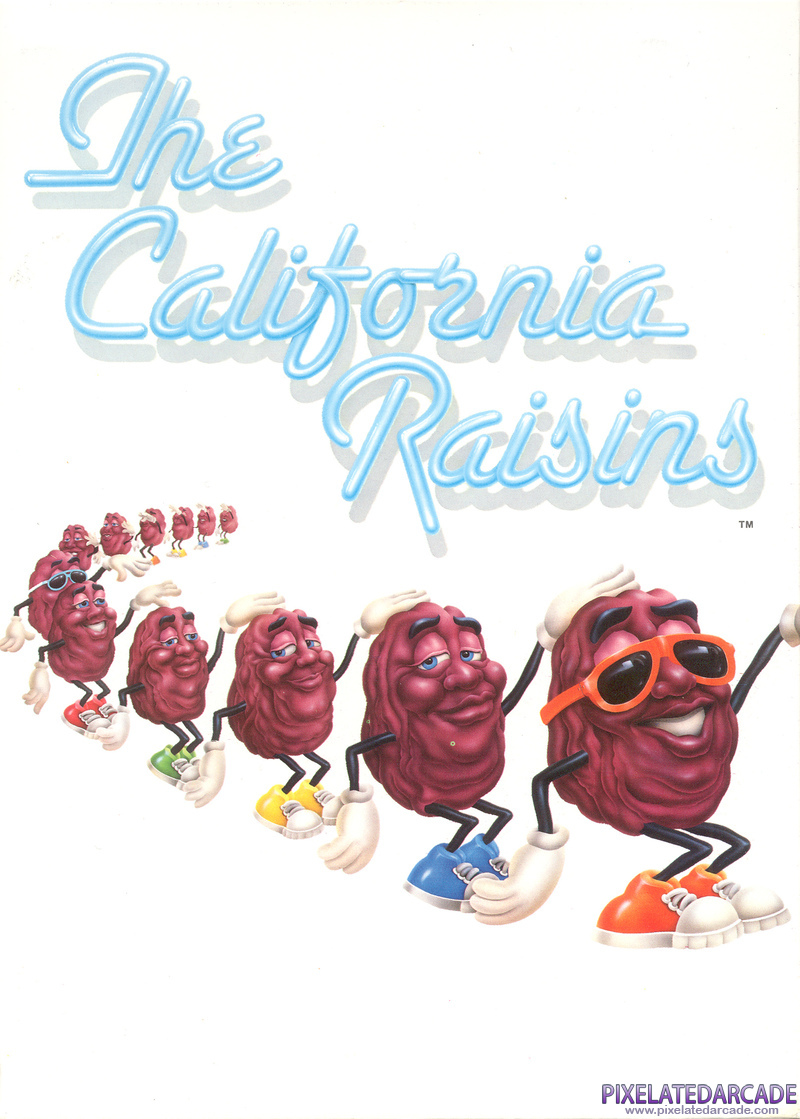 California Raisins, The Cover Art: Right Side California Raisins, The Cover Art: Right Side