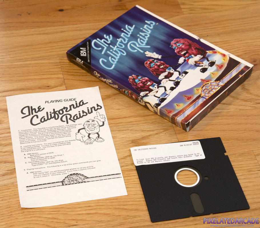 California Raisins, The Cover Art: Box and contents California Raisins, The Cover Art: Box and contents
