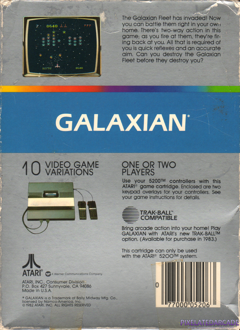 Galaxian Cover Art: Galaxian Cover Art: