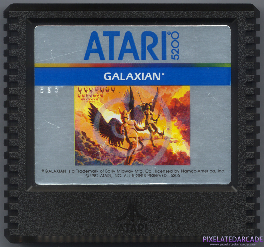 Galaxian Cover Art: Front Galaxian Cover Art: Front