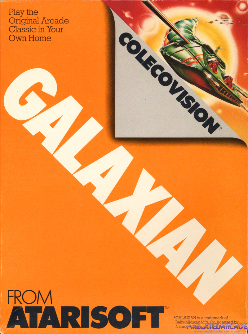 Galaxian Cover Art: Galaxian Cover Art: