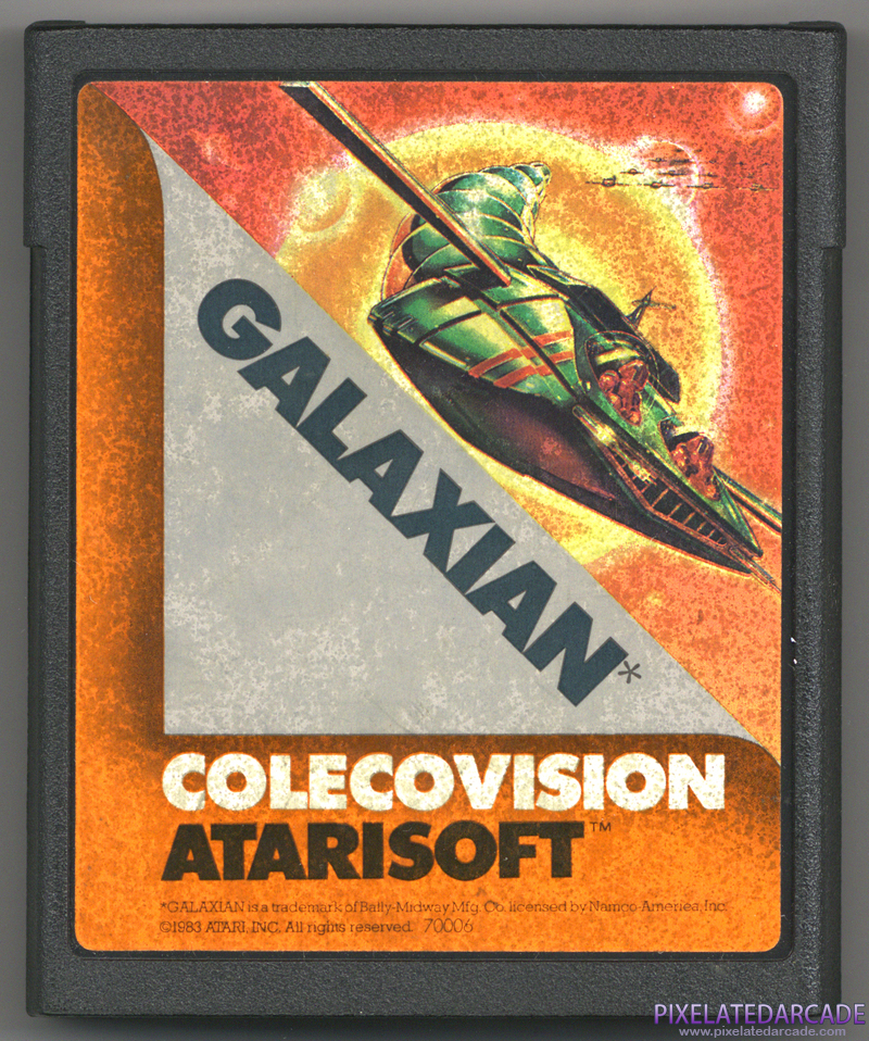 Galaxian Cover Art: Front Galaxian Cover Art: Front