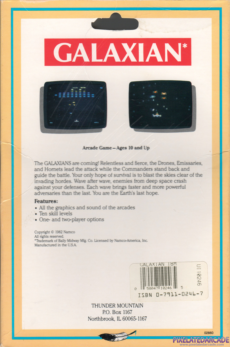 Galaxian Cover Art: Galaxian Cover Art: