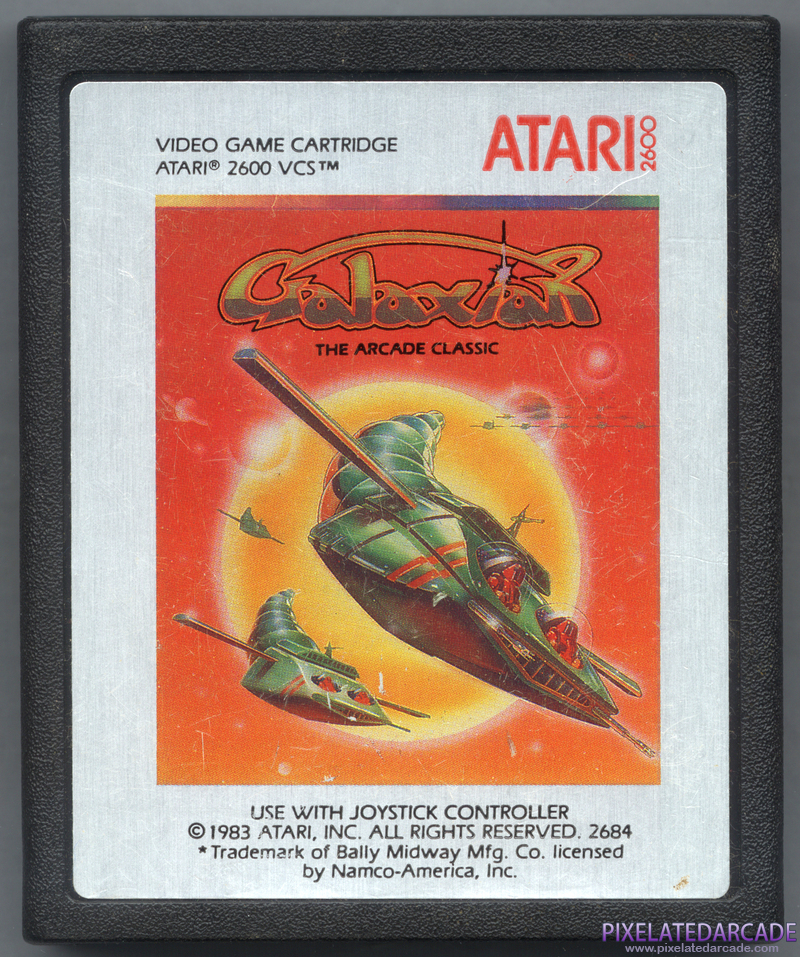 Galaxian Cover Art: Front Galaxian Cover Art: Front