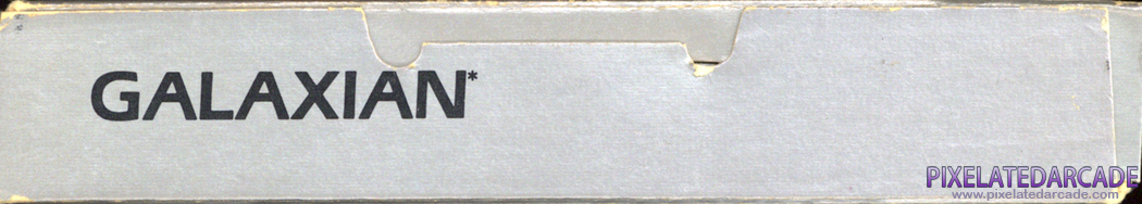 Galaxian Cover Art: Top Spine Galaxian Cover Art: Top Spine