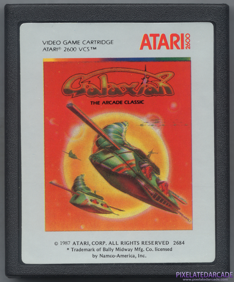 Galaxian Cover Art: Front Galaxian Cover Art: Front