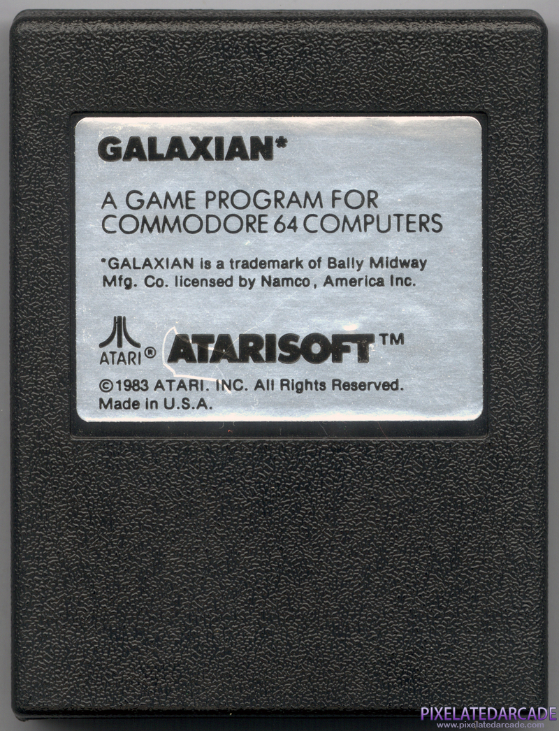 Galaxian Cover Art: Front Galaxian Cover Art: Front