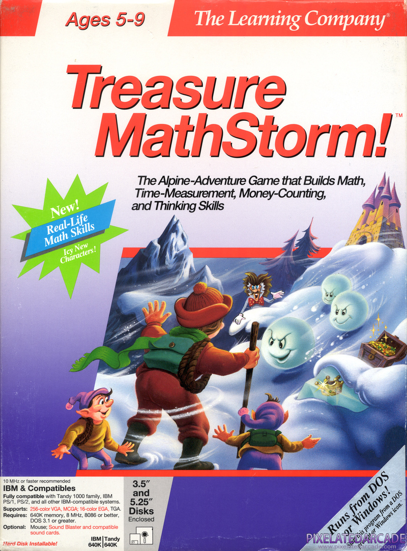 Treasure MathStorm! Cover Art: Treasure MathStorm! Cover Art: