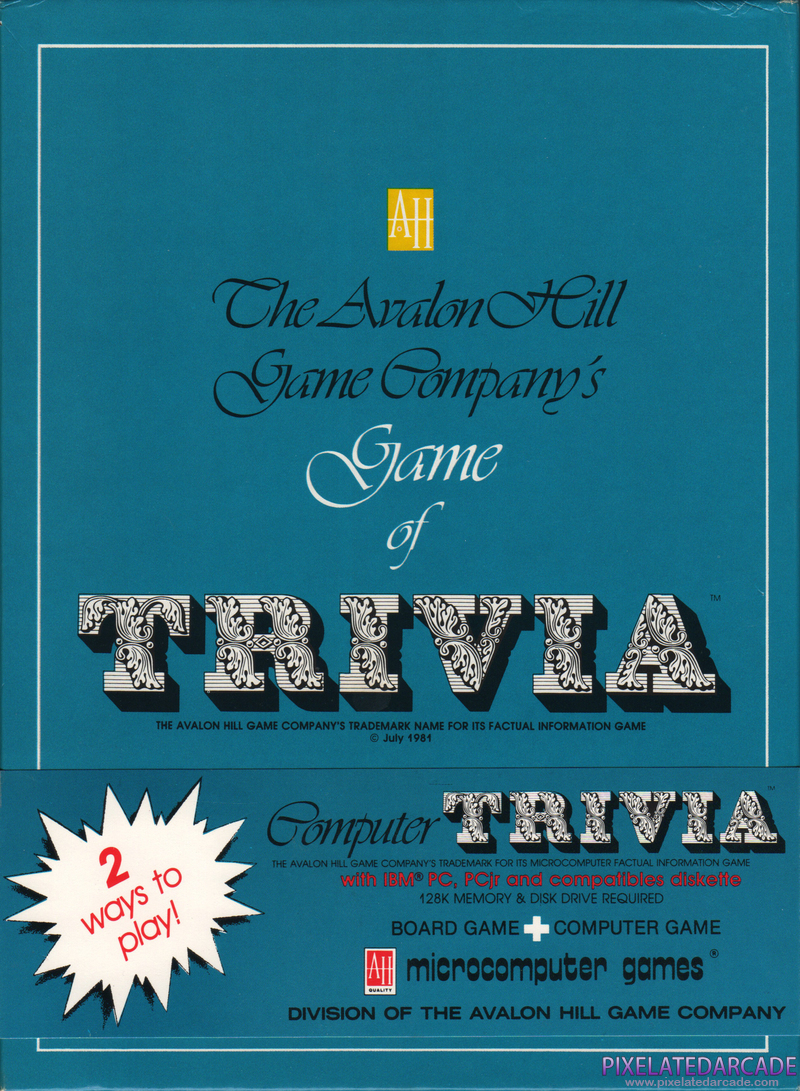 Computer Trivia Cover Art: Computer Trivia Cover Art: