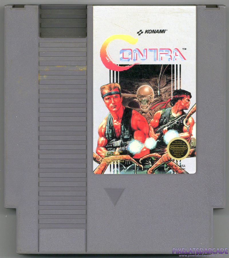 Contra Cover Art: Front Contra Cover Art: Front