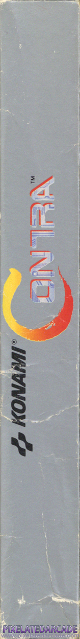 Contra Cover Art: Right Spine Contra Cover Art: Right Spine