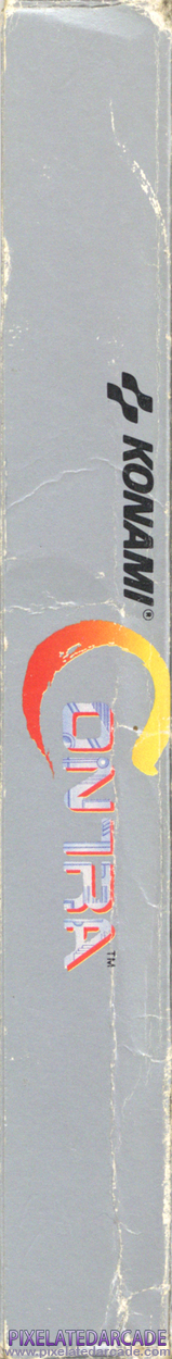 Contra Cover Art: Left Spine Contra Cover Art: Left Spine