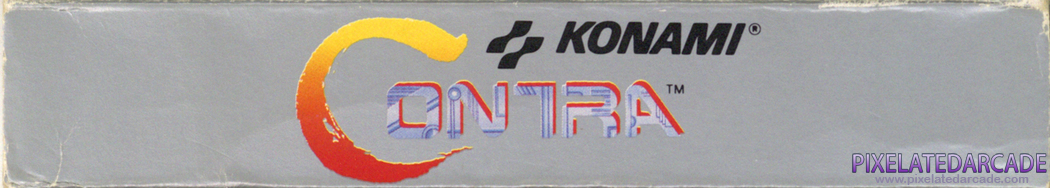 Contra Cover Art: Top Spine Contra Cover Art: Top Spine