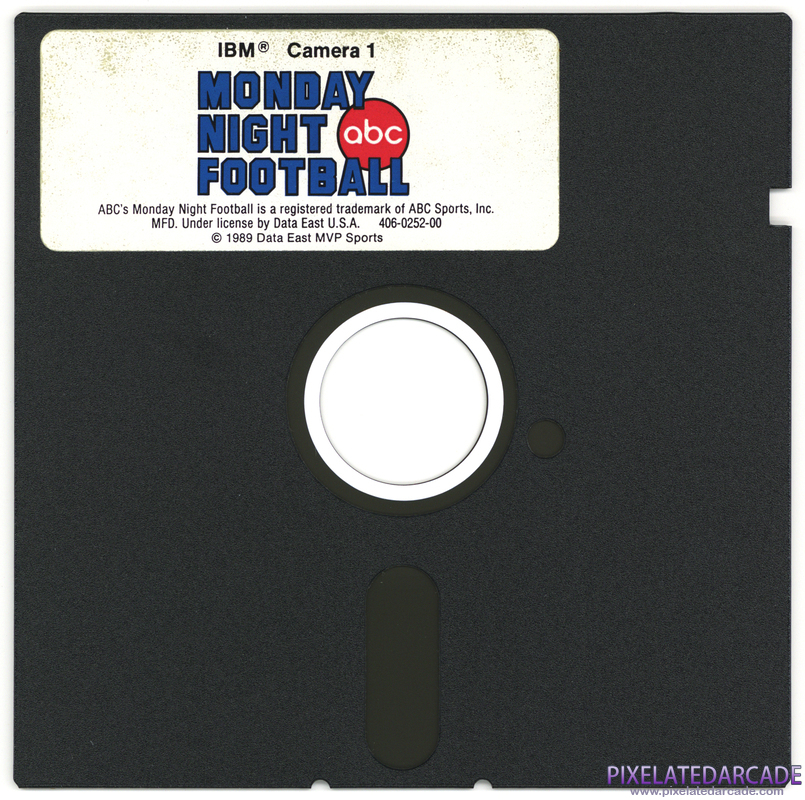 ABC Monday Night Football Cover Art: Disk 1 of 6 ABC Monday Night Football Cover Art: Disk 1 of 6