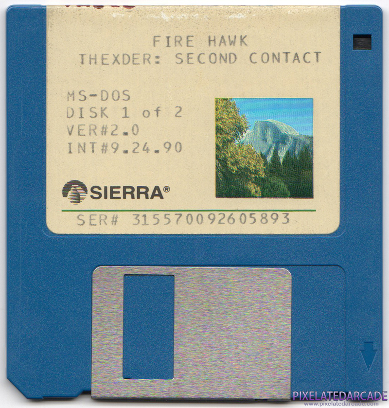 Fire Hawk: Thexder - The Second Contact Cover Art: Disk 1 of 2 - Front Fire Hawk: Thexder - The Second Contact Cover Art: Disk 1 of 2 - Front