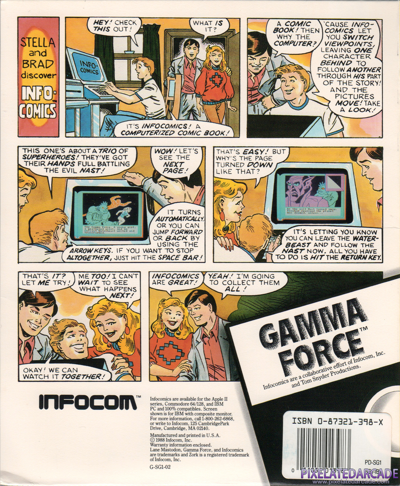Gamma Force in Pit of a Thousand Screams Cover Art: Gamma Force in Pit of a Thousand Screams Cover Art: