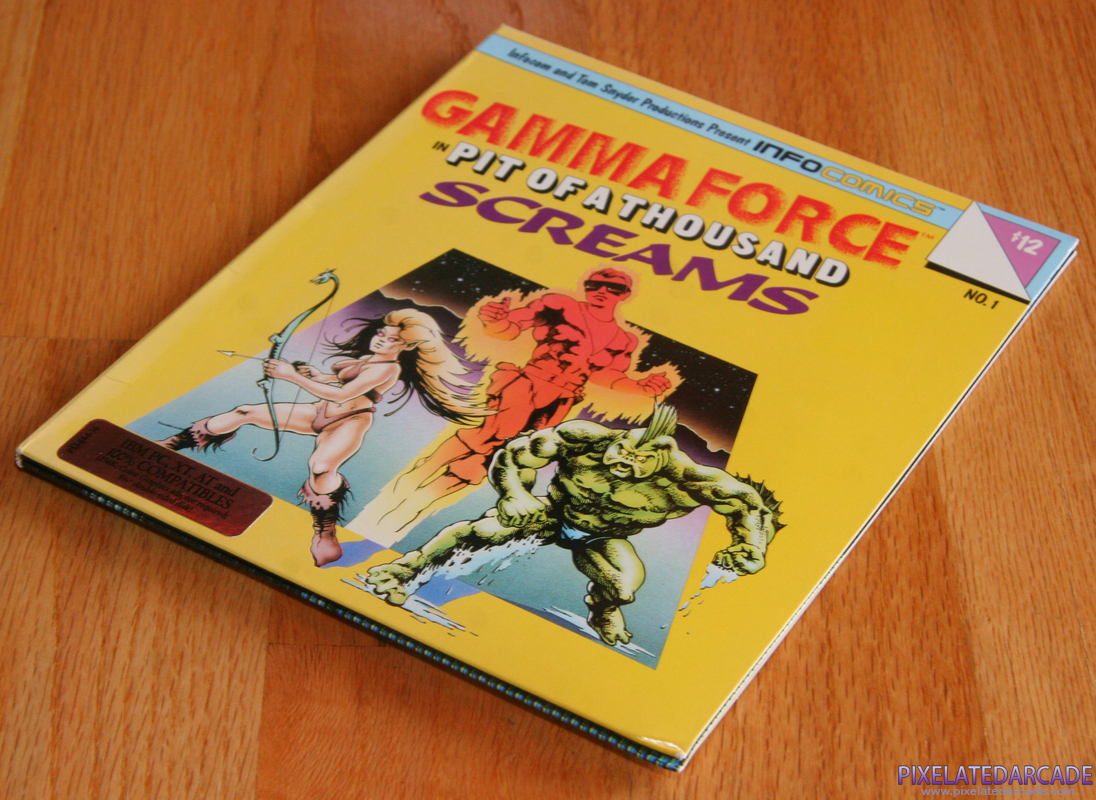 Gamma Force in Pit of a Thousand Screams Cover Art: Gamma Force in Pit of a Thousand Screams Cover Art: