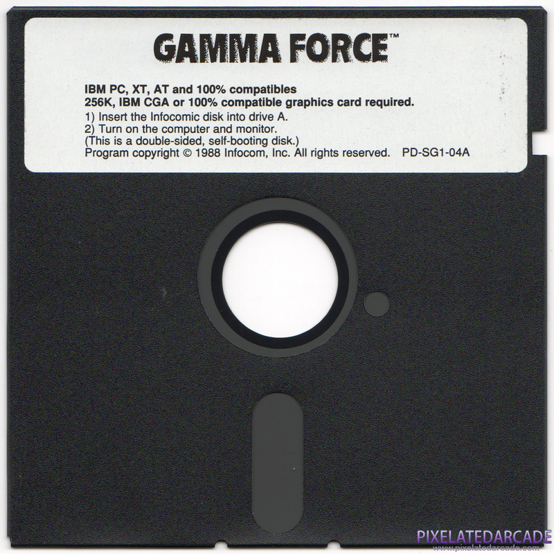 Gamma Force in Pit of a Thousand Screams Cover Art: Gamma Force in Pit of a Thousand Screams Cover Art: