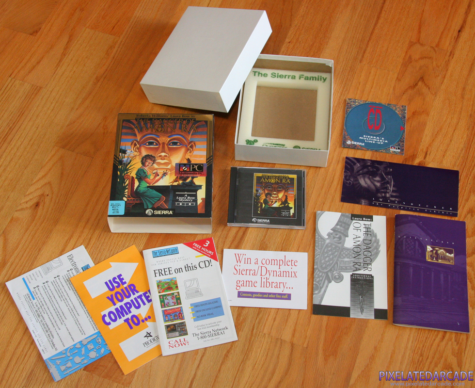 Dagger of Amon Ra, The Cover Art: Dagger of Amon Ra box and contents Dagger of Amon Ra, The Cover Art: Dagger of Amon Ra box and contents