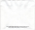 Disk Sleeve - Back