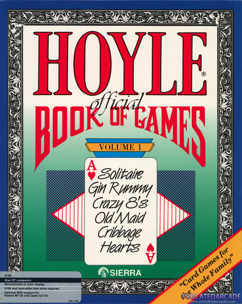 Hoyle: Official Book of Games - Volume 1 Cover Art: Hoyle: Official Book of Games - Volume 1 Cover Art: