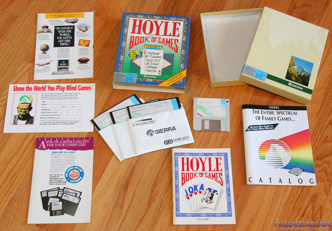 Hoyle: Official Book of Games - Volume 1 Cover Art: Box and contents Hoyle: Official Book of Games - Volume 1 Cover Art: Box and contents