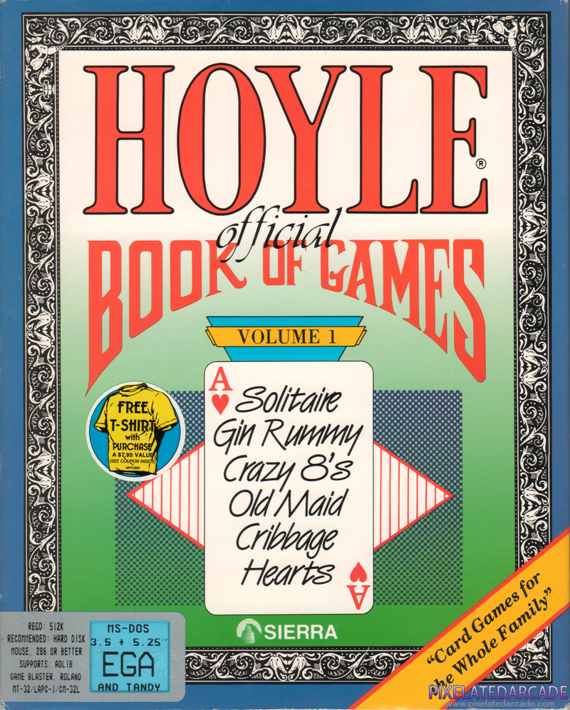 Hoyle: Official Book of Games - Volume 1 Cover Art: Hoyle: Official Book of Games - Volume 1 Cover Art: