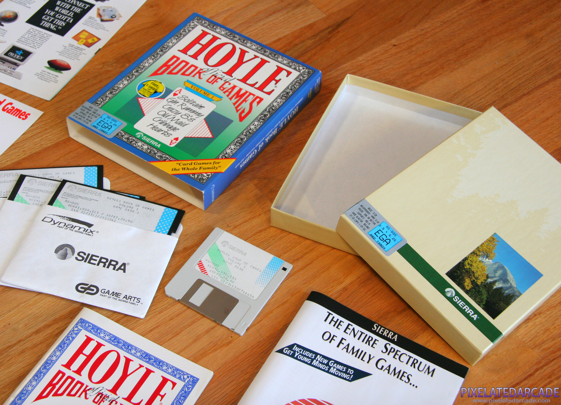 Hoyle: Official Book of Games - Volume 1 Cover Art: Box and contents Hoyle: Official Book of Games - Volume 1 Cover Art: Box and contents