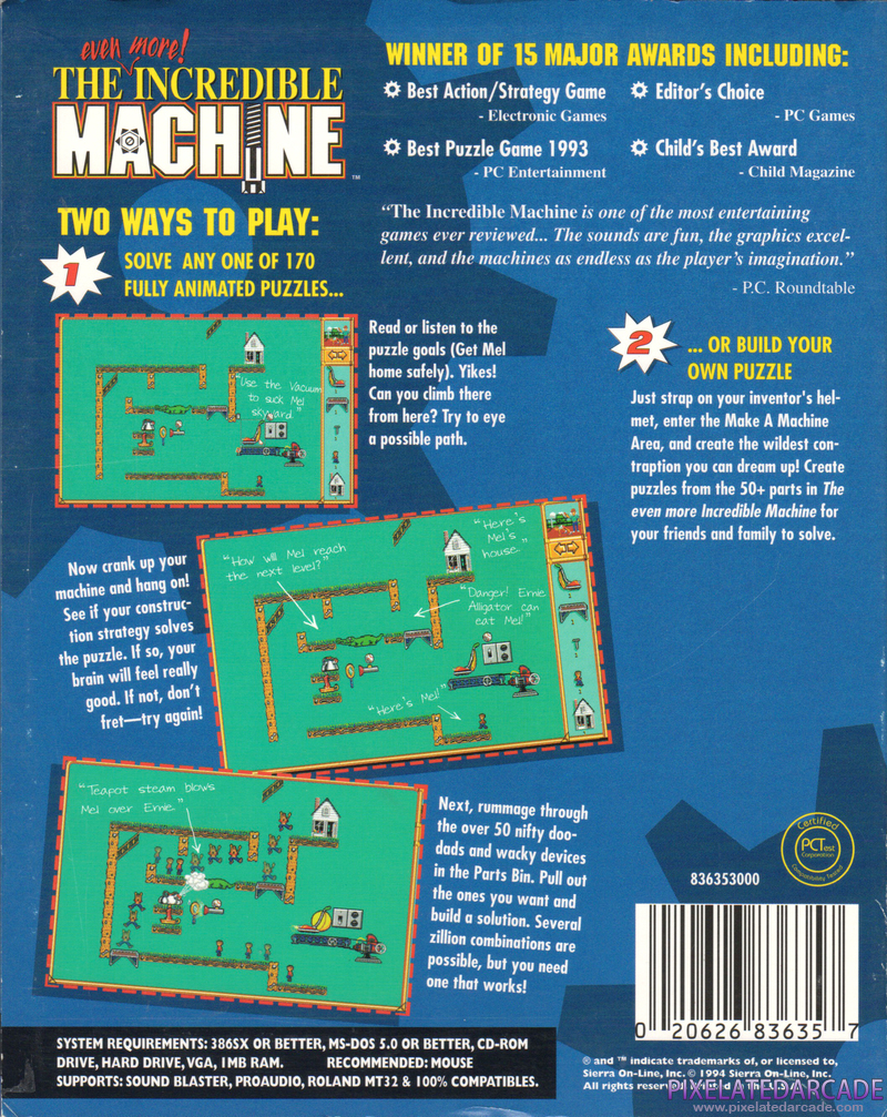 Even More! Incredible Machine, The Cover Art: Even More! Incredible Machine, The Cover Art: