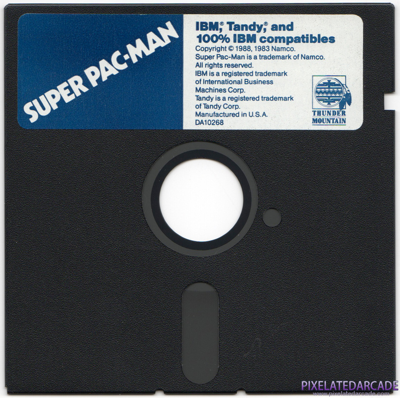 Super Pac-Man Cover Art: Super Pac-Man Cover Art: