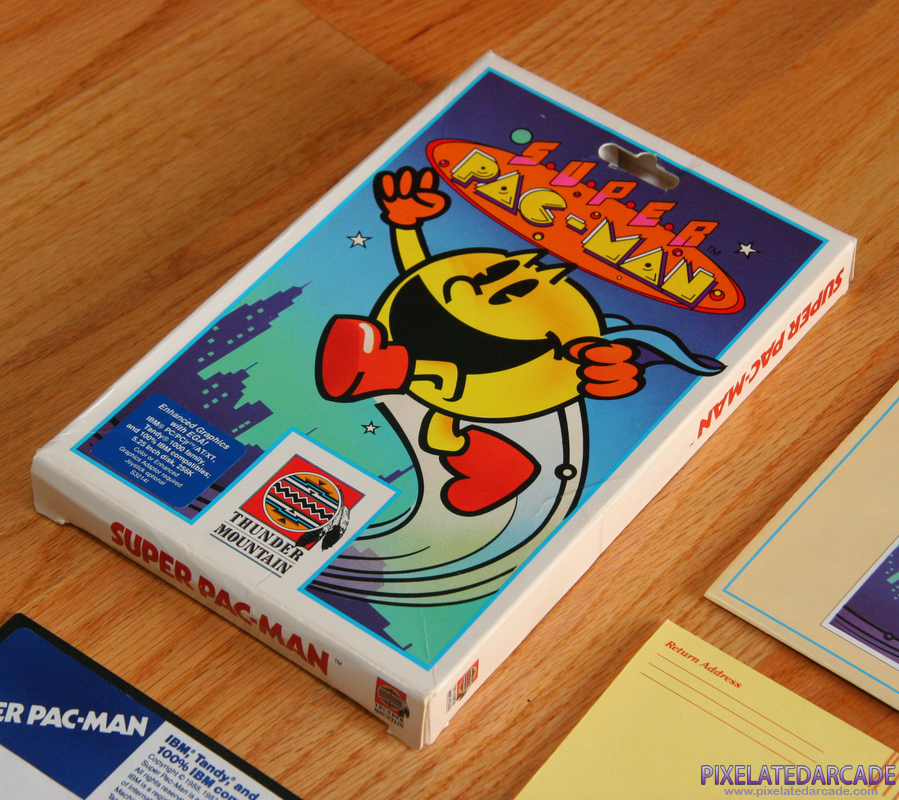 Super Pac-Man Cover Art: Super Pac-Man Cover Art: