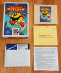 Photo - Super Pac-Man box and contents