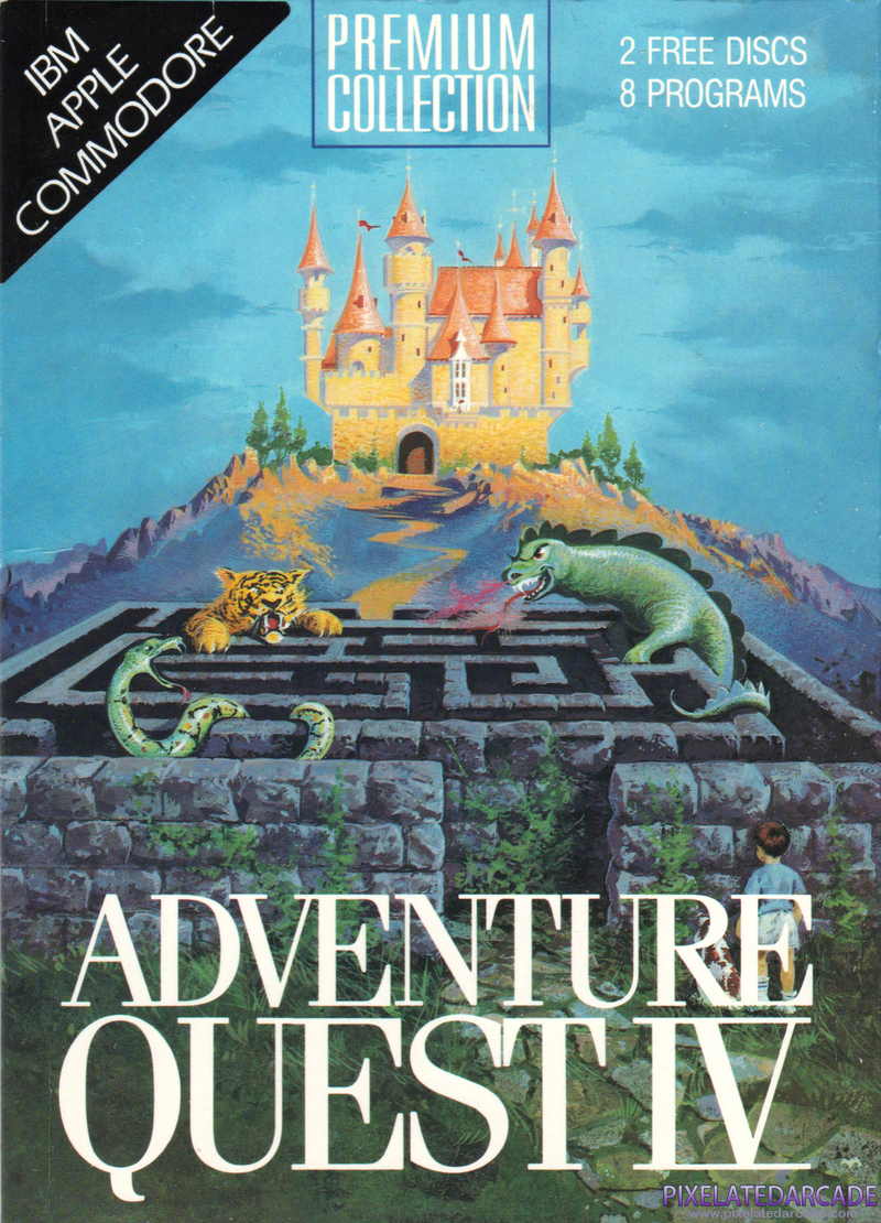 Adventure Quest IV Cover Art: 