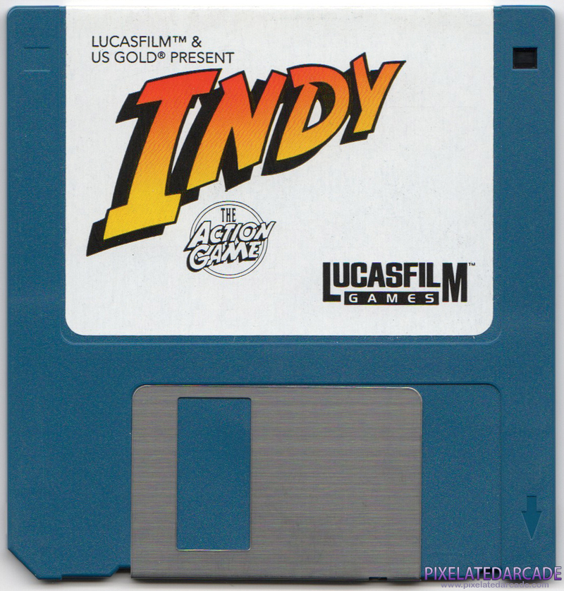 Indiana Jones and the Last Crusade: The Action Game Cover Art: Front Indiana Jones and the Last Crusade: The Action Game Cover Art: Front