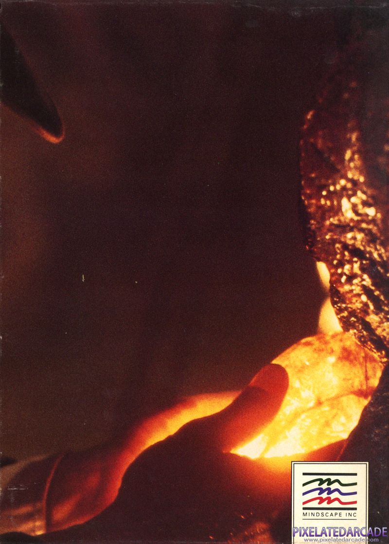Indiana Jones and the Temple of Doom Cover Art: Right Side
