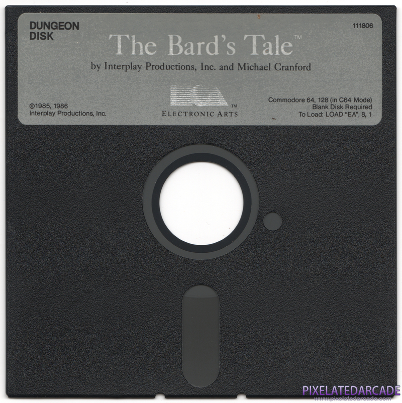 Tales of the Unknown: Volume I - The Bard's Tale Cover Art: Disk 2 of 2 Tales of the Unknown: Volume I - The Bard's Tale Cover Art: Disk 2 of 2