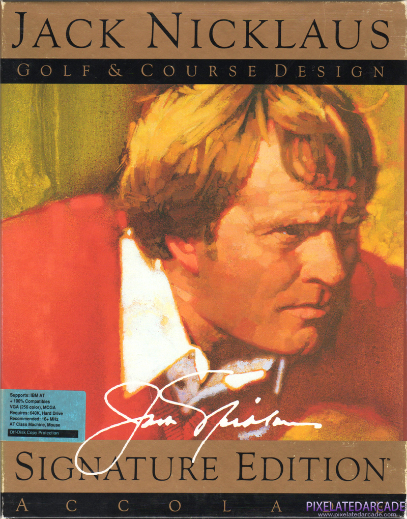Jack Nicklaus Golf & Course Design: Signature Edition Cover Art: Jack Nicklaus Golf & Course Design: Signature Edition Cover Art: