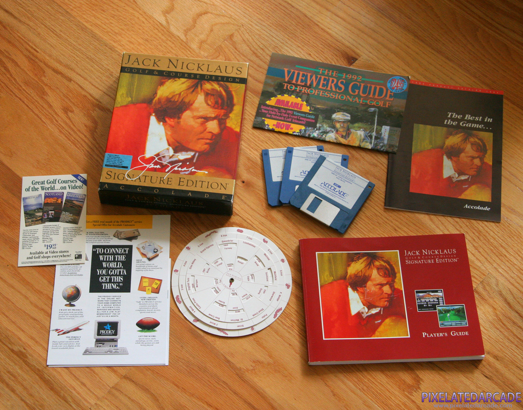 Jack Nicklaus Golf & Course Design: Signature Edition Cover Art: Jack Nicklaus Golf & Course Design: Signature Edition Cover Art: