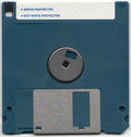 Media (3.5" Disk) - Disk 1 of 3 - Back