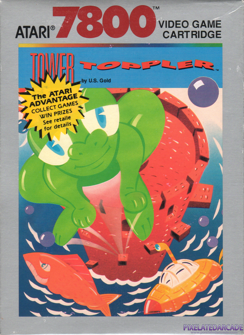 Tower Toppler Cover Art: Tower Toppler Cover Art: