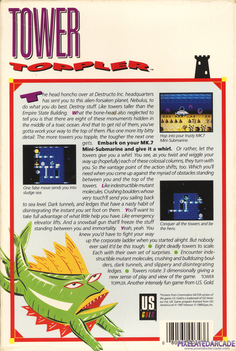 Tower Toppler Cover Art: 