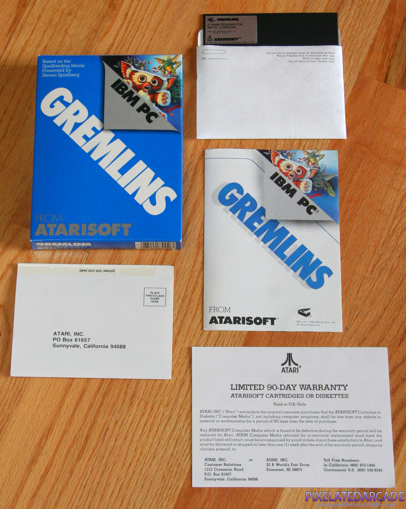 Gremlins Cover Art: Box and contents Gremlins Cover Art: Box and contents